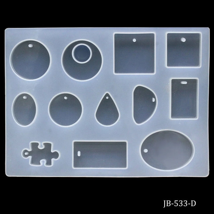 Pendant Resin Mould (Pure silicon)