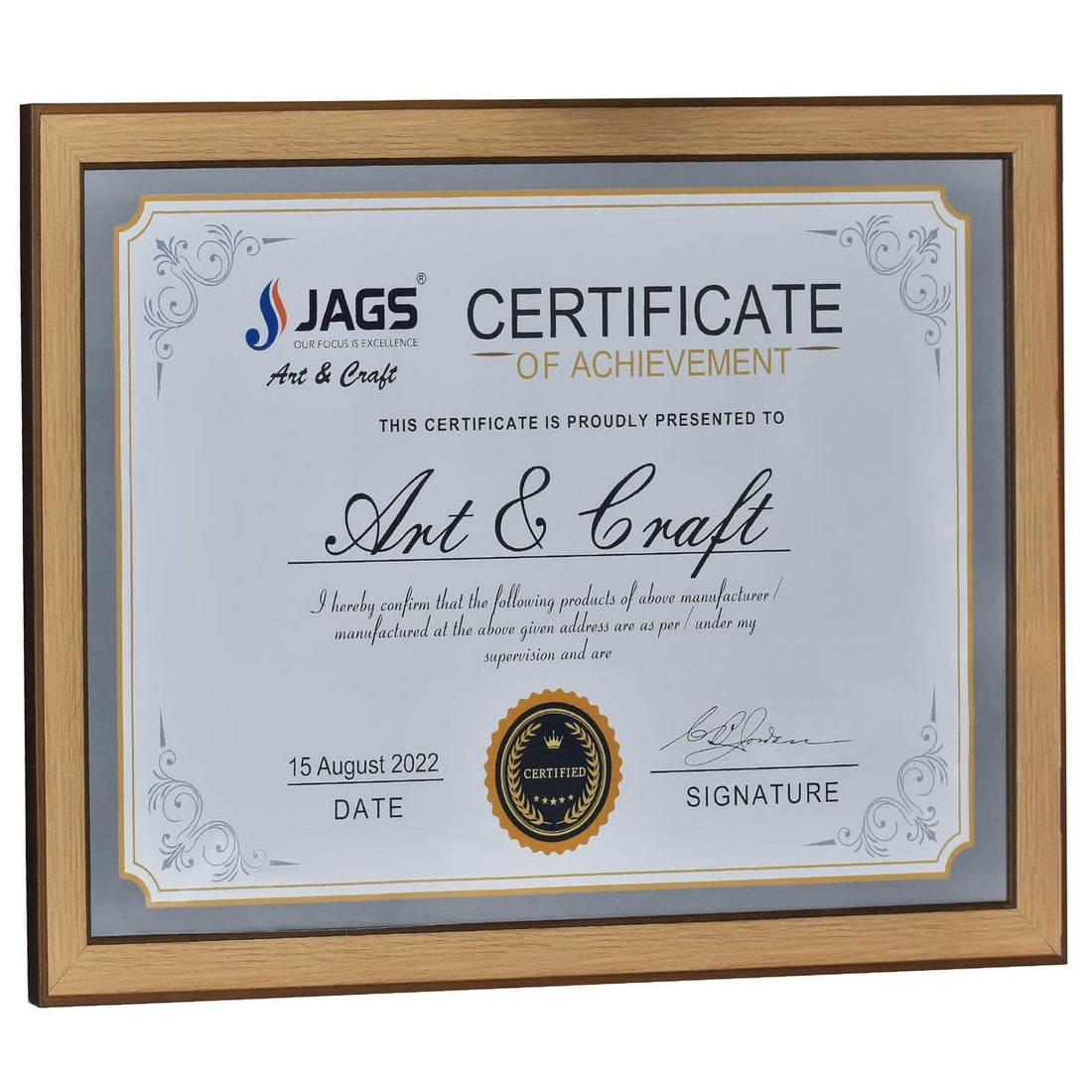 jags-mumbai Mould Photo Frame Moulding A3 Cream Color