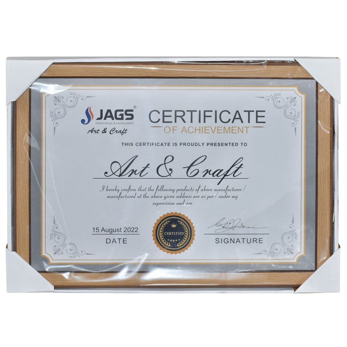 jags-mumbai Mould Photo Frame Moulding A3 Cream Color