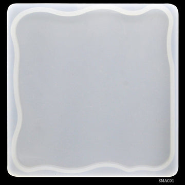 jags-mumbai Mould Silicone Mould Agate Coaster (Square)