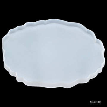 Silicone Mould Agate Plate Design 10 Inch