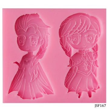 Silicone Mould Animated Doll JSF167