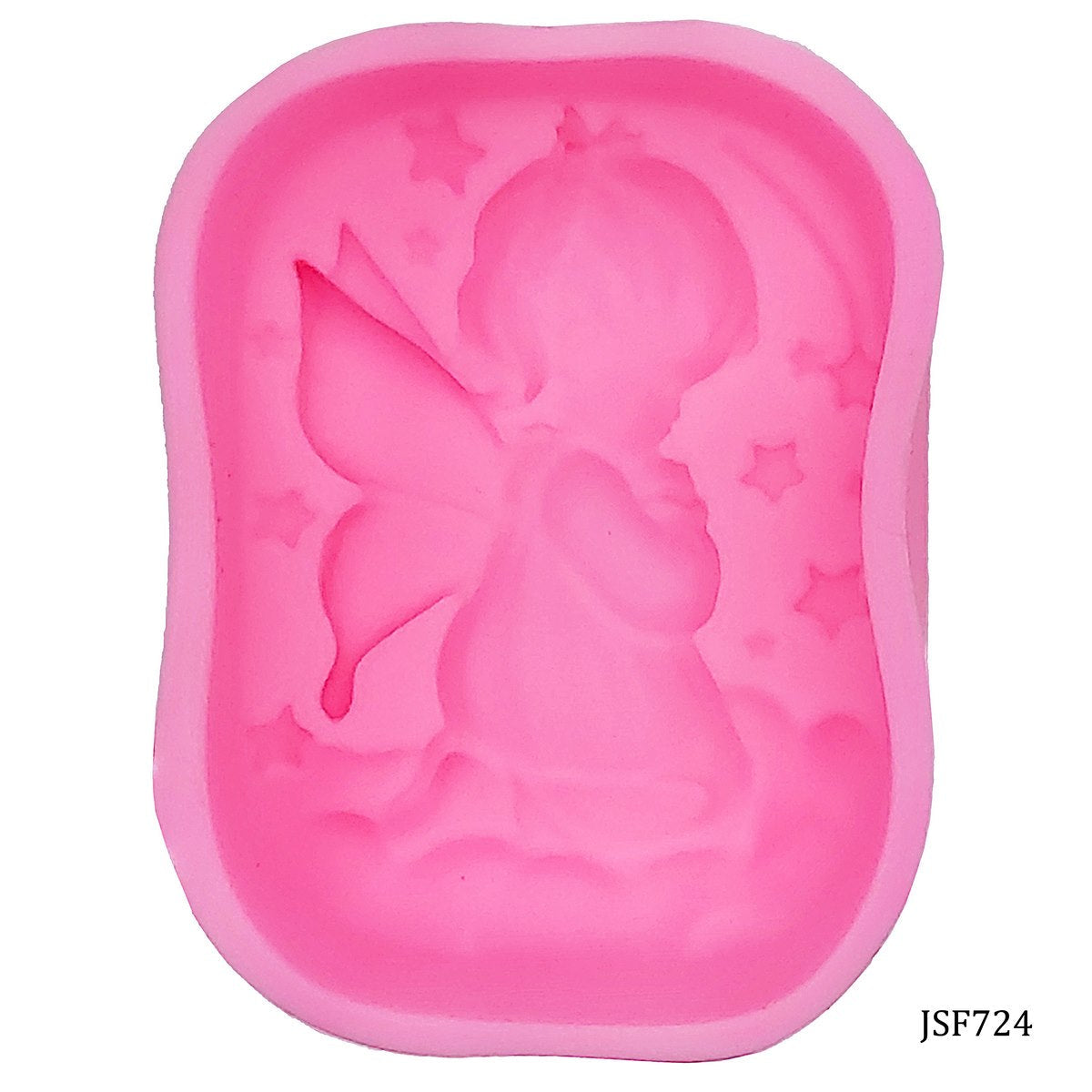 jags-mumbai Mould Silicone mould for resin, cakes, soaps and candles, Silicone Mould Baby Fairy Tale JSF724