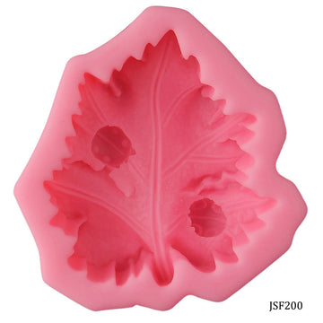 jags-mumbai Mould Silicone Mould Leaf With Bugs JSF200