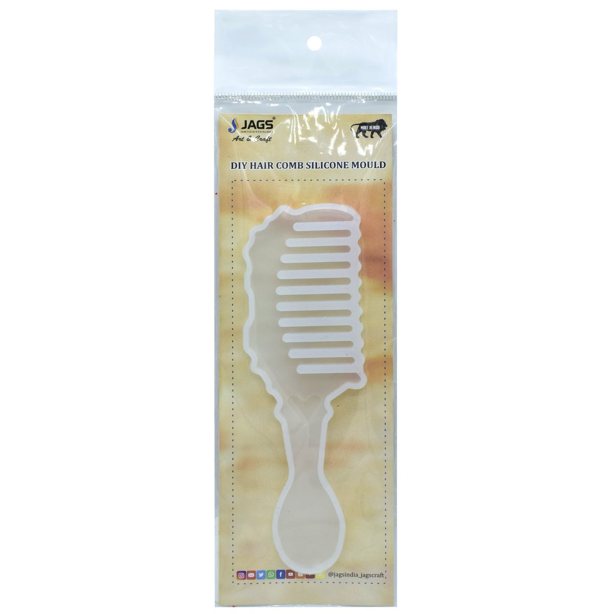 jags-mumbai Mould Silicone Mould New Shot Comb Agate SMNS00