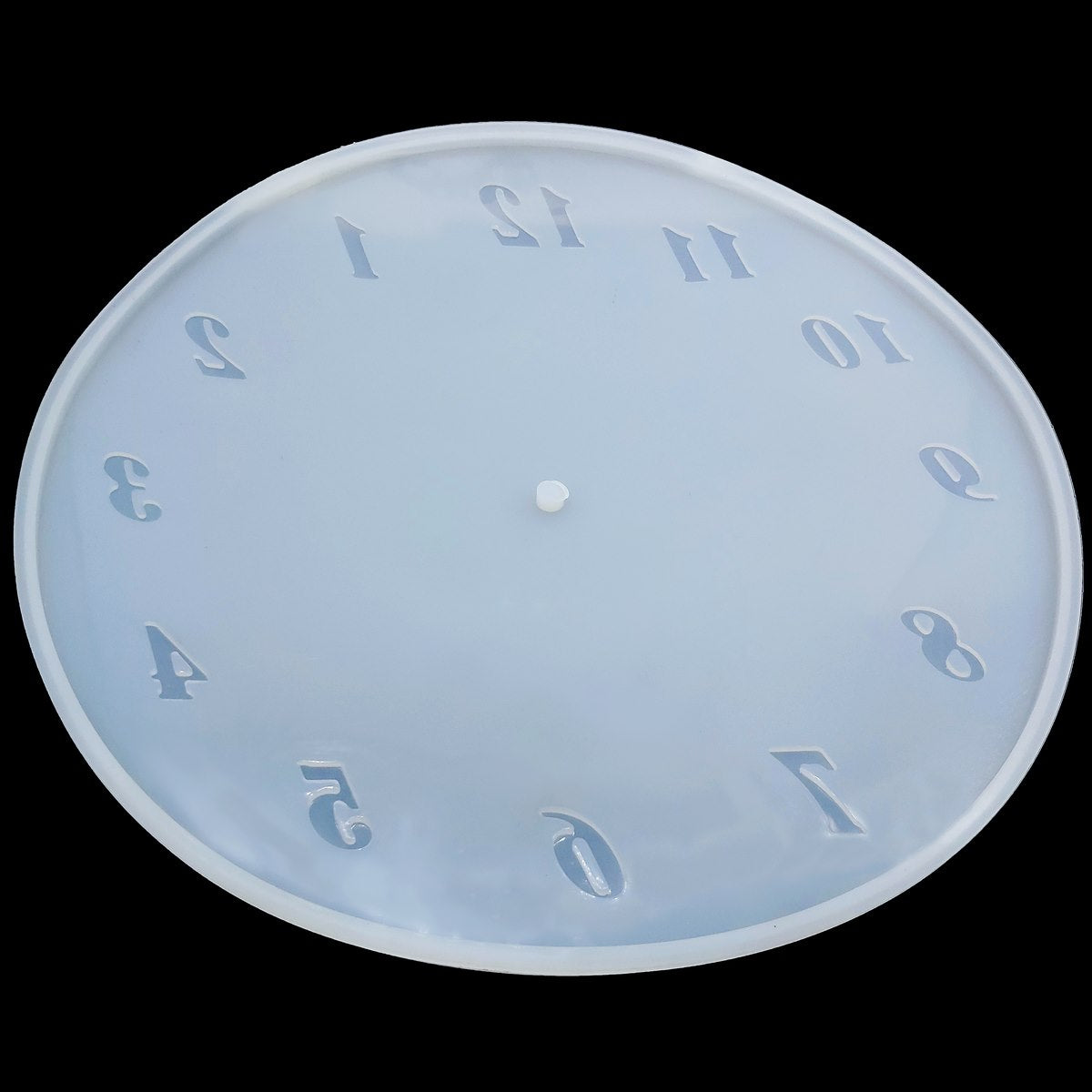 jags-mumbai Mould Silicone Mould Numerical Watch 12inch SMNW01