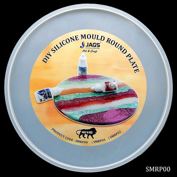 jags-mumbai Mould Silicone Mould Round Plate 8inch SMRP00