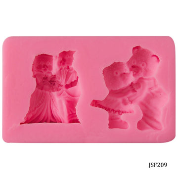jags-mumbai Mould Silicone Mould teddy bear JSF209