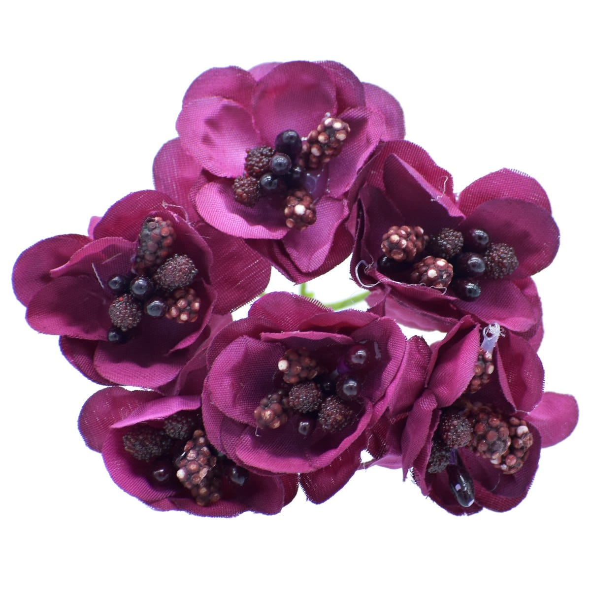 jags-mumbai Mulberry Flowers And Paper Art Cloth Flower 23-07 JB801-F