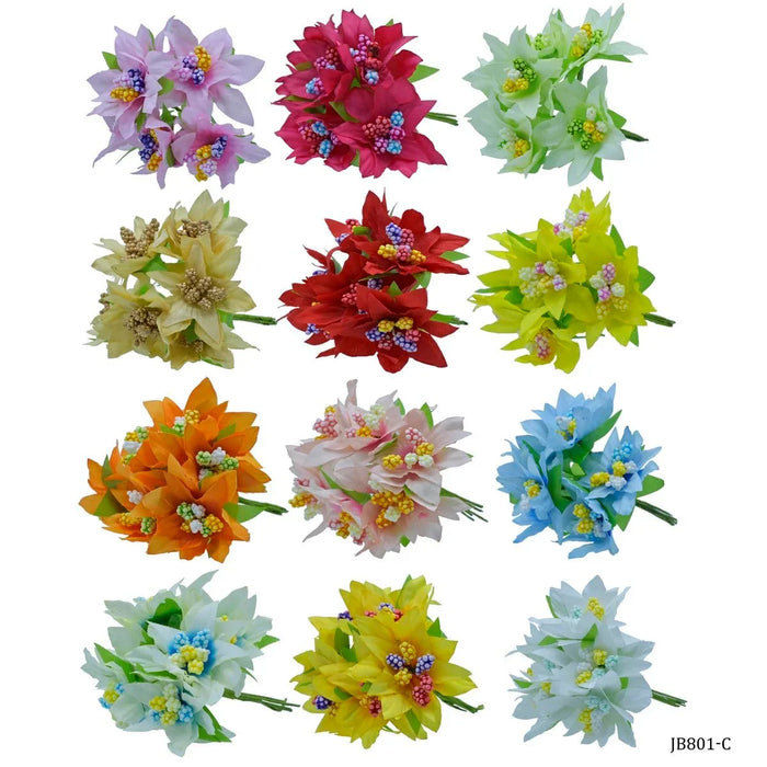 Art Cloth Flower 23-09 JB801-C