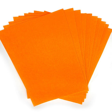 A3 Nonwoven Felt Sheet Light Orange 70 A3LOE70