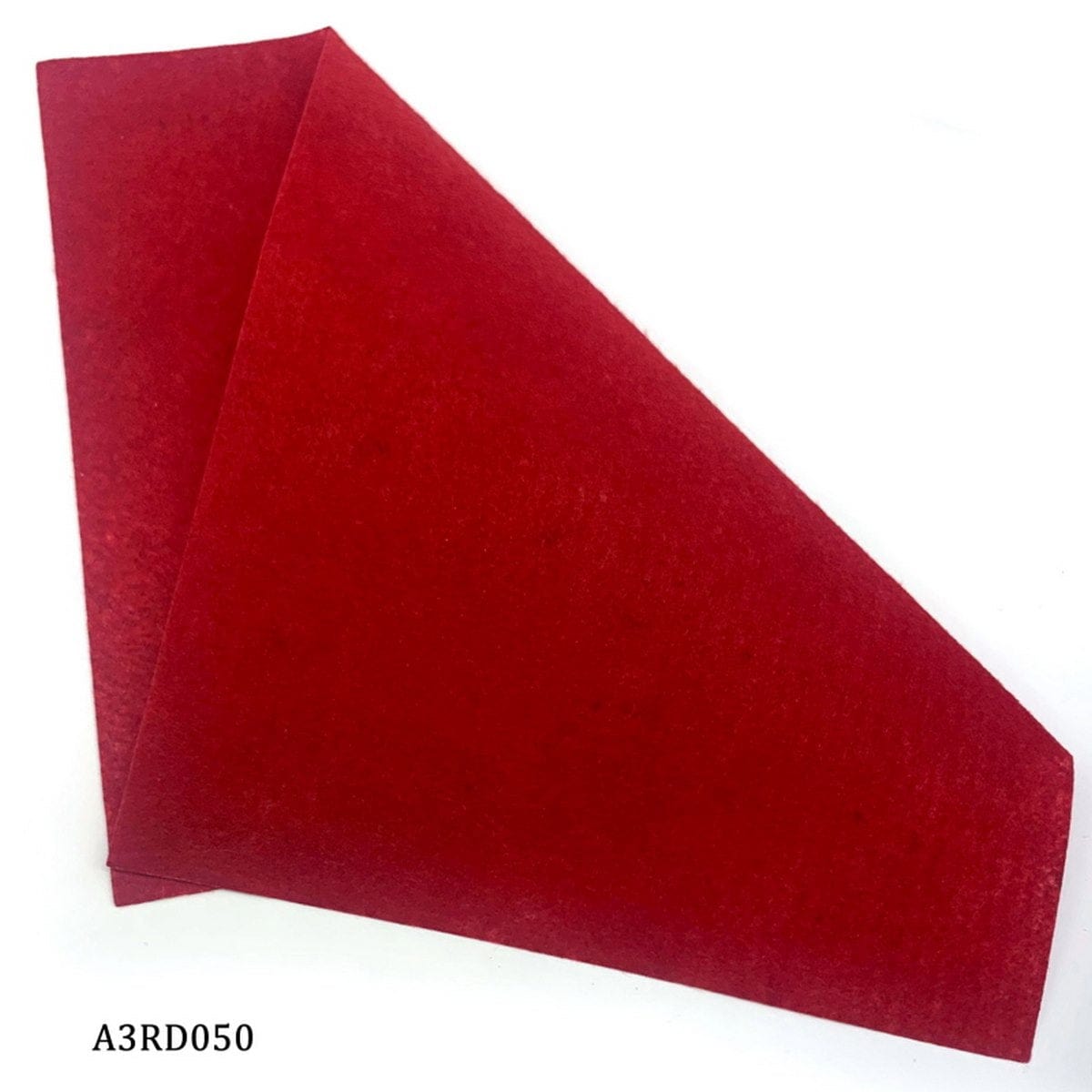 jags-mumbai Non-Woven & Felt Sheets A3 Nonwoven Felt Sheet Red 050 A3RD050