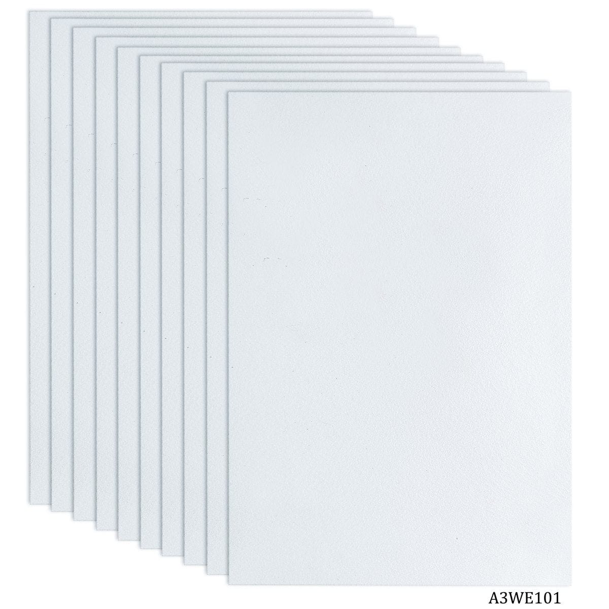 jags-mumbai Non-Woven & Felt Sheets A3 Nonwoven Felt Sheet White 101 A3WE101