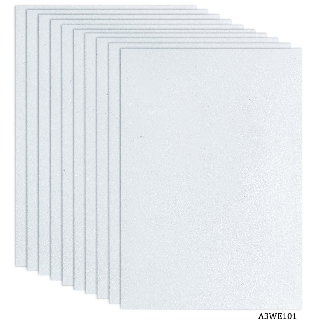 jags-mumbai Non-Woven & Felt Sheets A3 Nonwoven Felt Sheet White 101 A3WE101