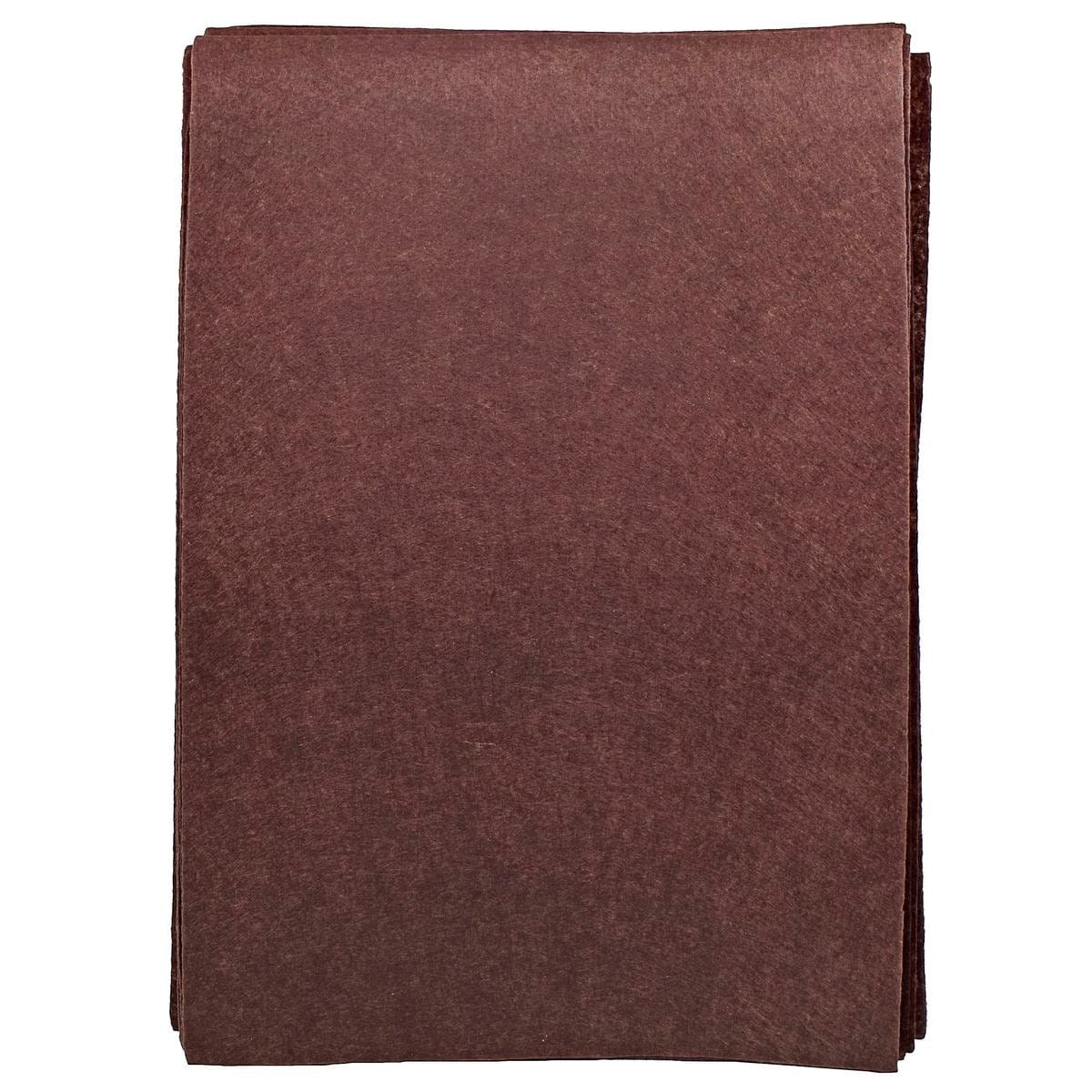 jags-mumbai Non-Woven & Felt Sheets A4 Non-woven Felt Sheet | Dark Brown