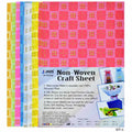 jags-mumbai Non-Woven & Felt Sheets A4 Non Woven Paper Floral Leaf NO-2501 A4 WF-6