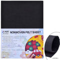 jags-mumbai Non-Woven & Felt Sheets A4 Nonwoven Felt Sheet 3 MM 1 Pcs Black A4NF3MM-1