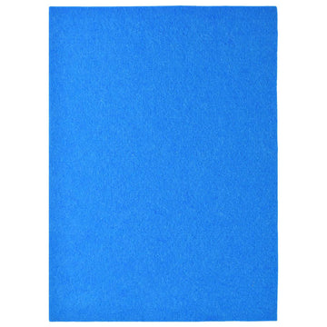A4 Nonwoven Felt Sheet 3 MM 1 Pcs Blue A4NF3MM-9
