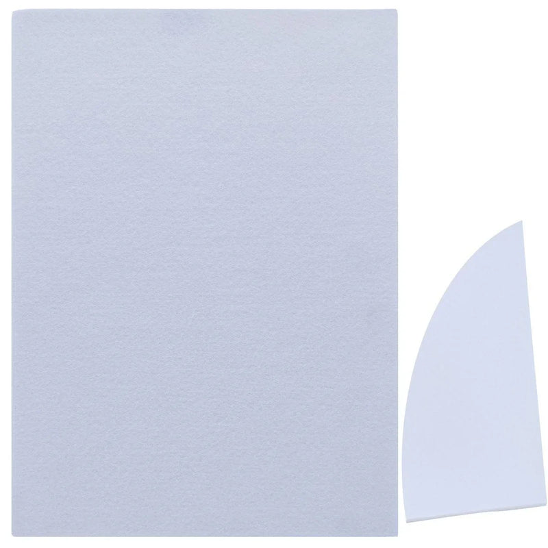 jags-mumbai Non-Woven & Felt Sheets A4 Nonwoven Felt Sheet 3 MM 1 Pcs Cream