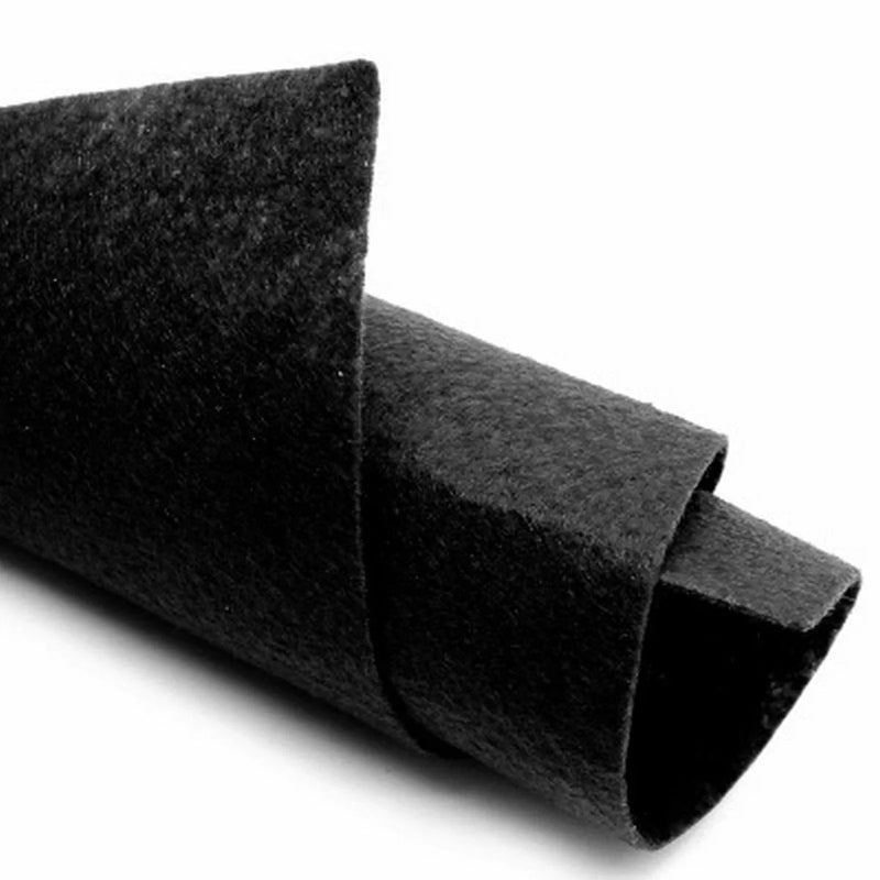 jags-mumbai Non-Woven & Felt Sheets A4 Nonwoven Felt Sheet Black ANFSBK129