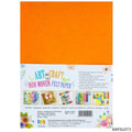 jags-mumbai Non-Woven & Felt Sheets A4 Nonwoven Felt Sheet Light Orange 73 ANFSLO73