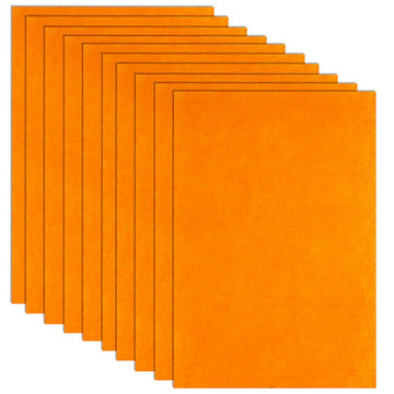 A4 Nonwoven Felt Sheet Light Orange 73 ANFSLO73