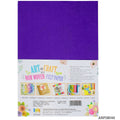 jags-mumbai Non-Woven & Felt Sheets A4 Nonwoven Felt Sheet Violet 40 ANFSBI40