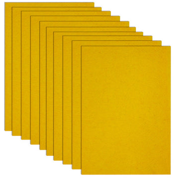A4 Nonwoven Felt Sheet Yellow 79