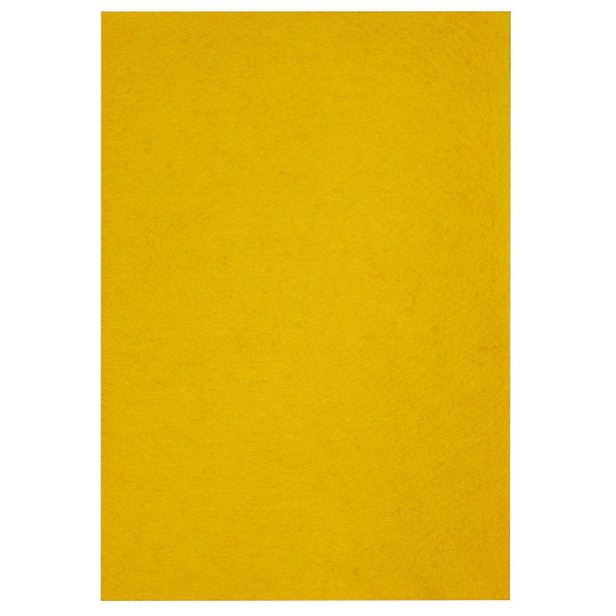 jags-mumbai Non-Woven & Felt Sheets A4 Nonwoven Felt Sheet Yellow 79