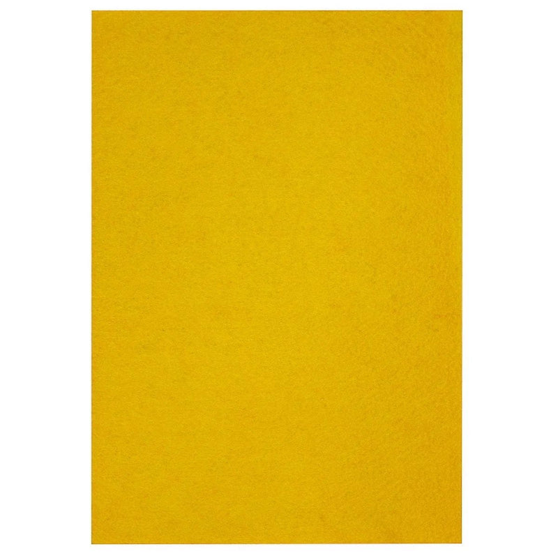 jags-mumbai Non-Woven & Felt Sheets A4 Nonwoven Felt Sheet Yellow 79