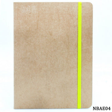 A5 Eco-Frie NoteBook Soft Cover Plain 80Pages NBAE04