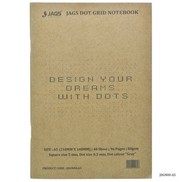 jags-mumbai Notebooks & Diaries Dot Grid Notebook