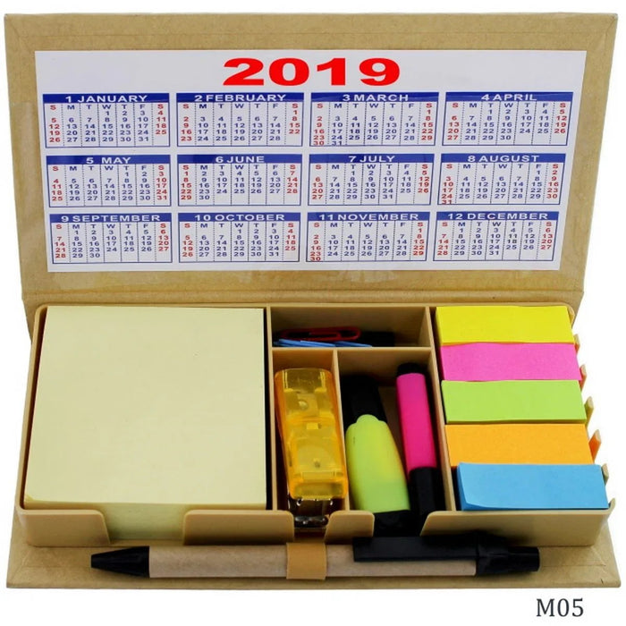 EcoFriendly Memo Pad Stick Note 6in1 6+1EM W/P M05