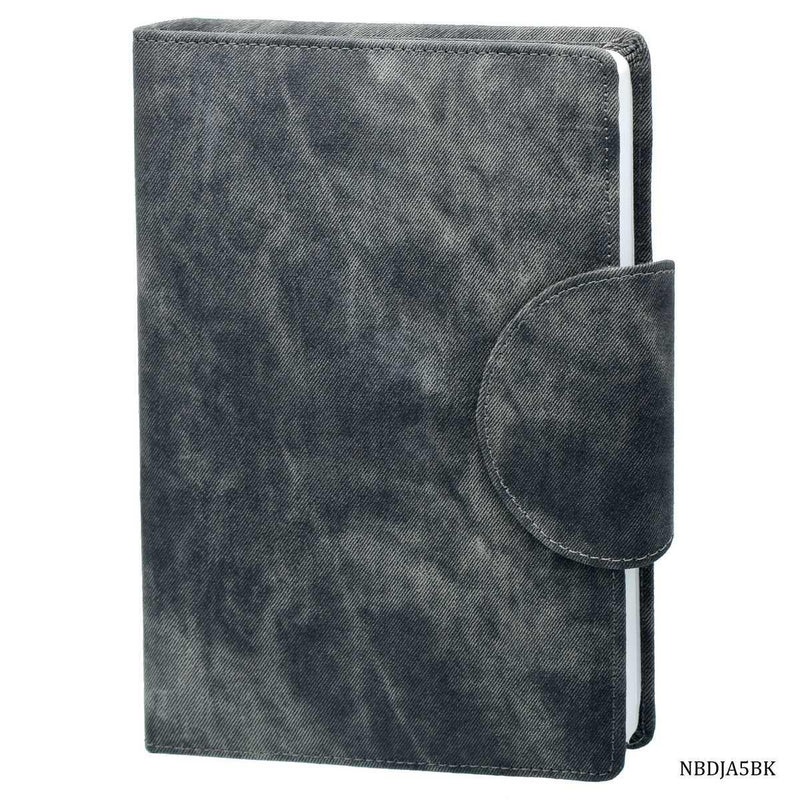 jags-mumbai Notebooks & Diaries Note book Diary A5 Jeans Cloth Black