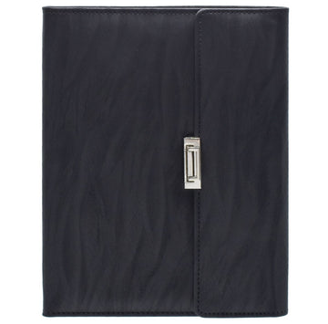 Note book Diary Leather BK Cover W Loock A5