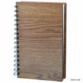 jags-mumbai Notebooks & Diaries Notebook Wooden A5 160 Pgs 80 Sheet Wiro DarkBrown