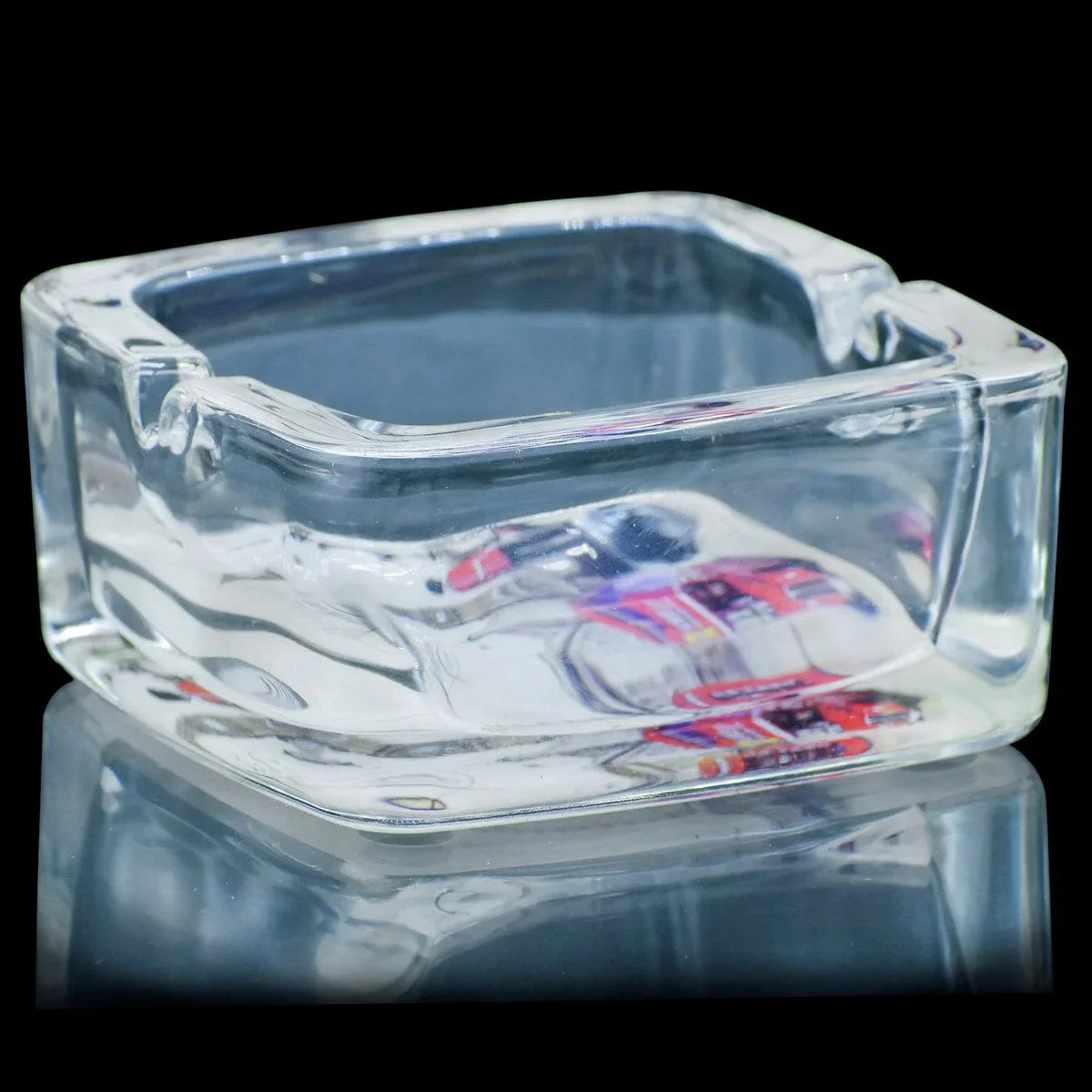 Glass Ashtray Printed Square GAP-SQ