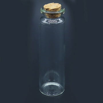 Glass message bottle Size- 80x20mm (Pack of 5)