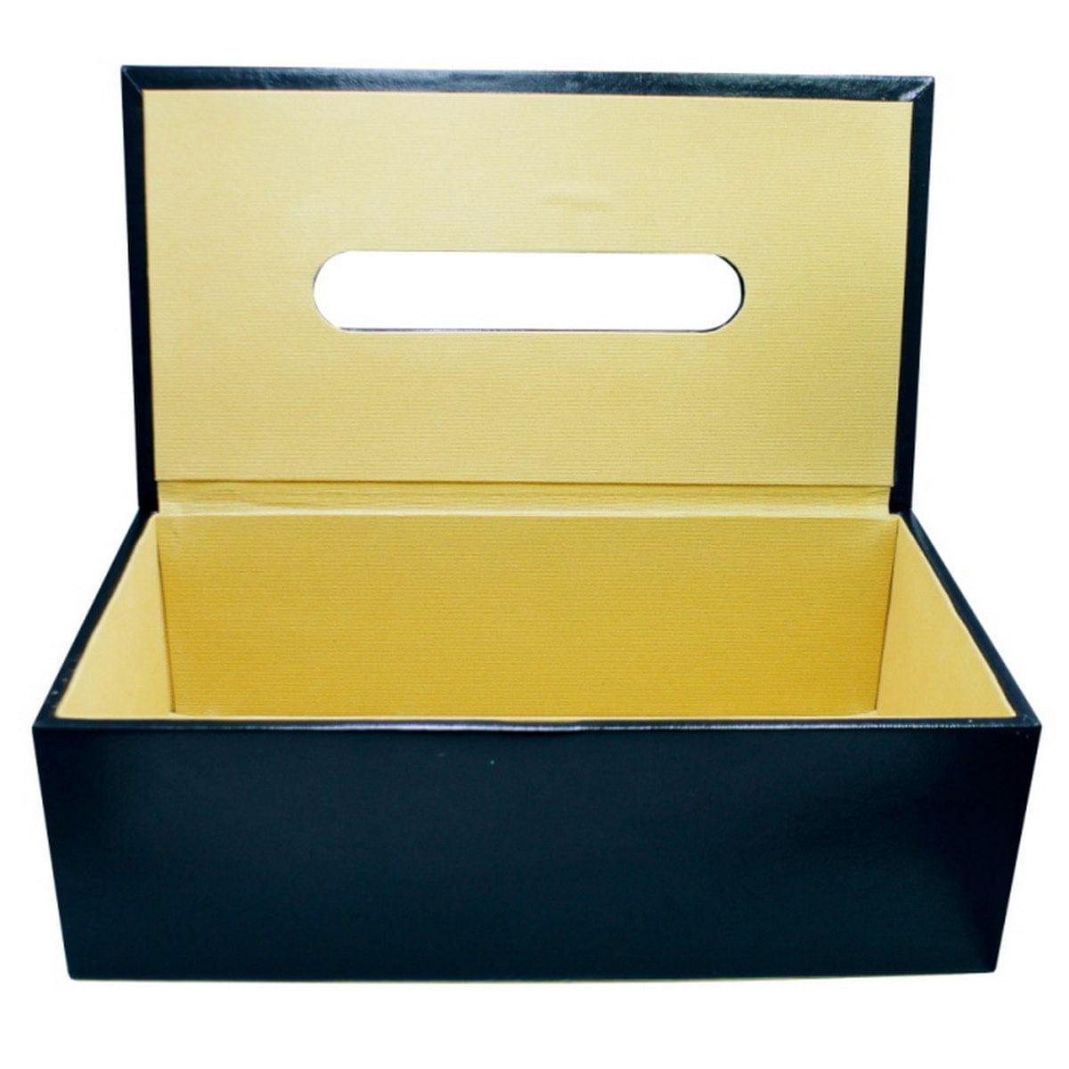 jags-mumbai Office Desk Stationery Leather Tissue Paper Holder