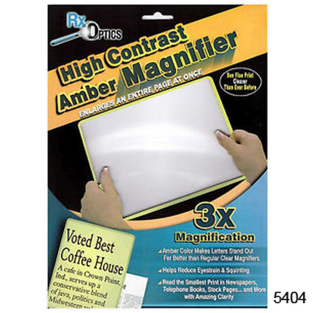 jags-mumbai Office Desk Stationery Magnifier A/4 Sheet JB 5404