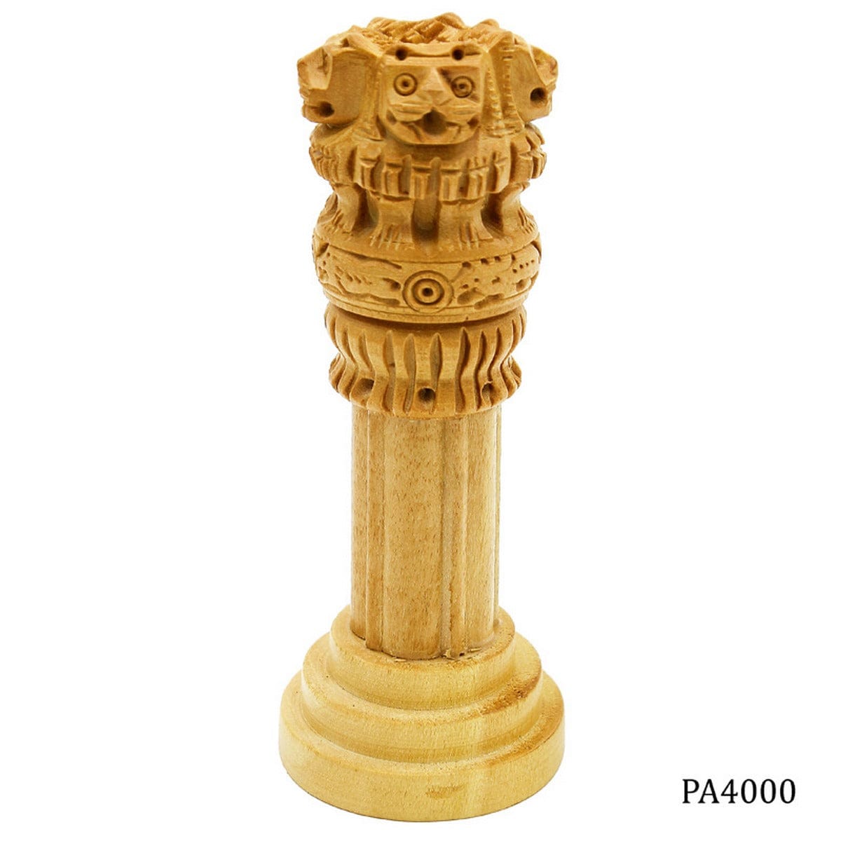 jags-mumbai Office Desk Stationery Pillar Ashoka Chakra 4 inch