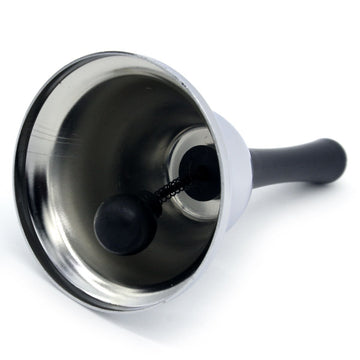 SilverTone: Medium Silver Office Call Bell - Professional Communication with Sleek Simplicity