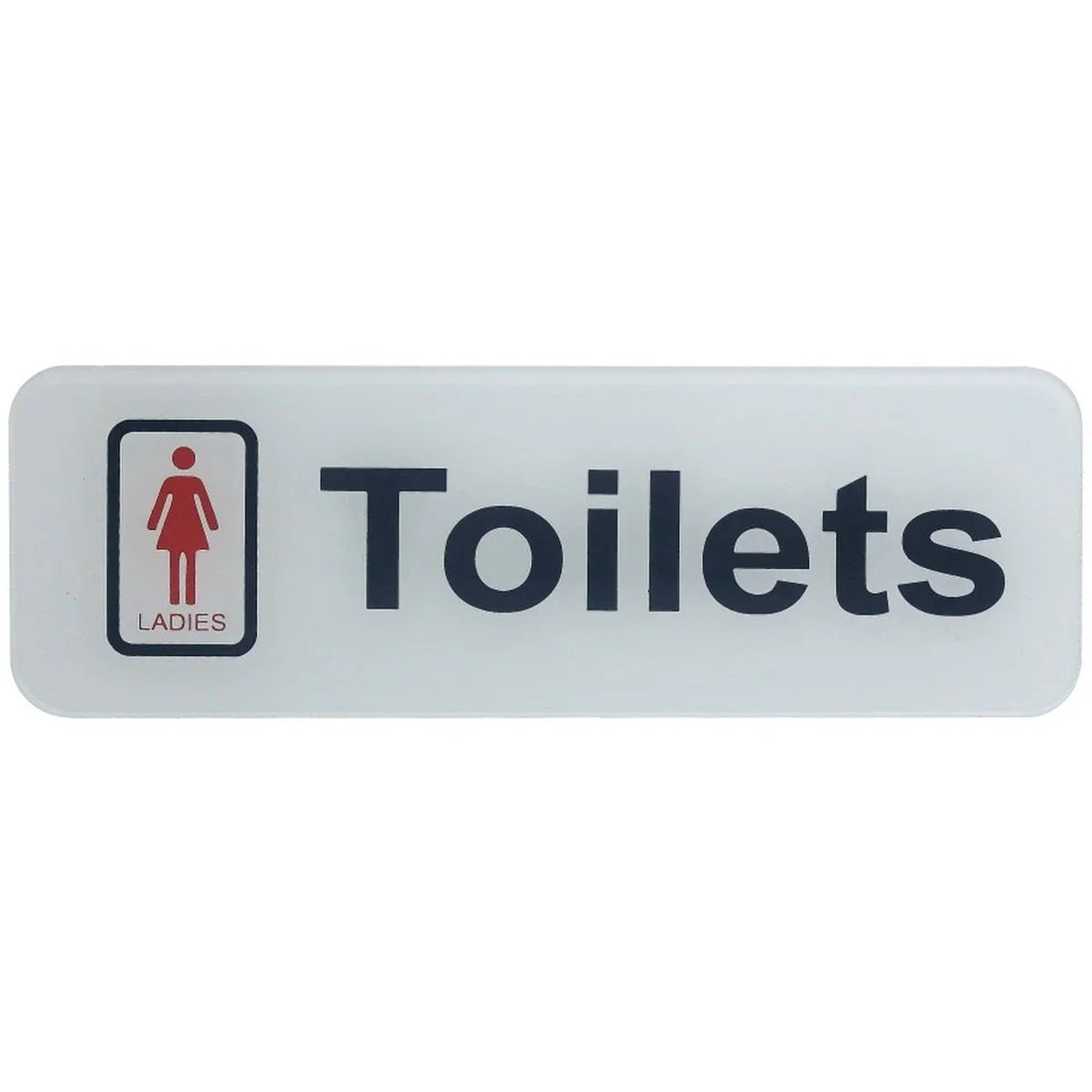 jags-mumbai Office Display Stands Sticker White Ladies Toilets