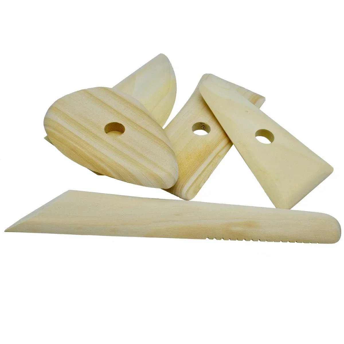 jags-mumbai Other material Craft Art Essentials Wooden Set - 5 Piece Set JB-PWB025