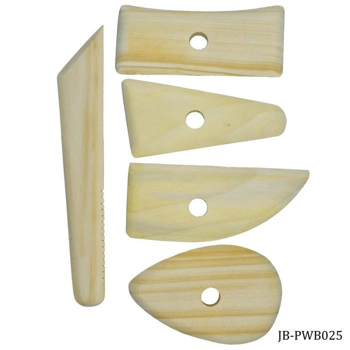 Craft Art Essentials Wooden Set - 5 Piece Set JB-PWB025