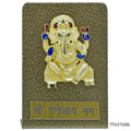 jags-mumbai Other material Desktop Ganesh Gold With Plate Bk Gold