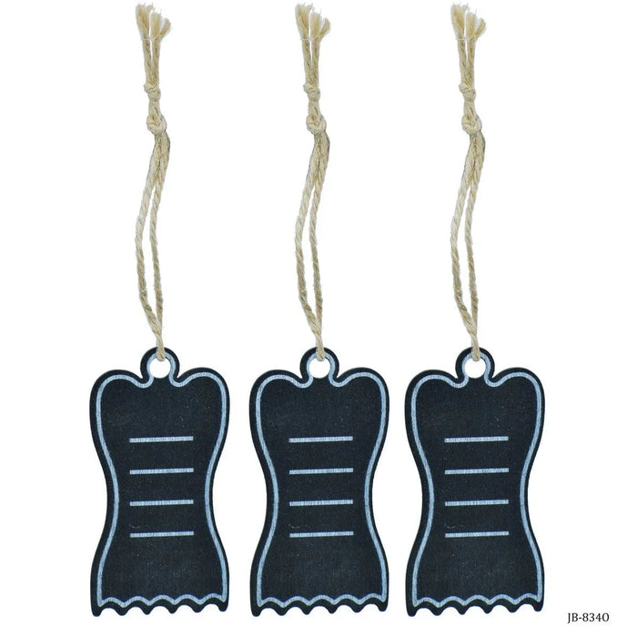 Wooden Message Tag 3Pcs Set