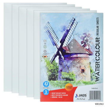 A3 Watercolorsheet Regular Pack Of 5 Sheet 300Gsm