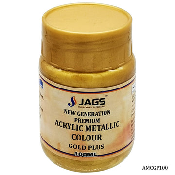 jags-mumbai Paint & Colours Acrylic Metallic Col 100ML Gold Plus 106 AMCGP100