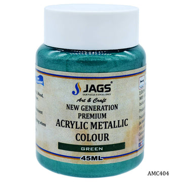 jags-mumbai Paint & Colours Acrylic Metallic Col 45ML Green Code 508 AMC404